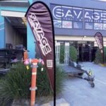 Savage Offroad Australia Custom Printed Tear Drop Banner Flag By Rogue Print And Mail