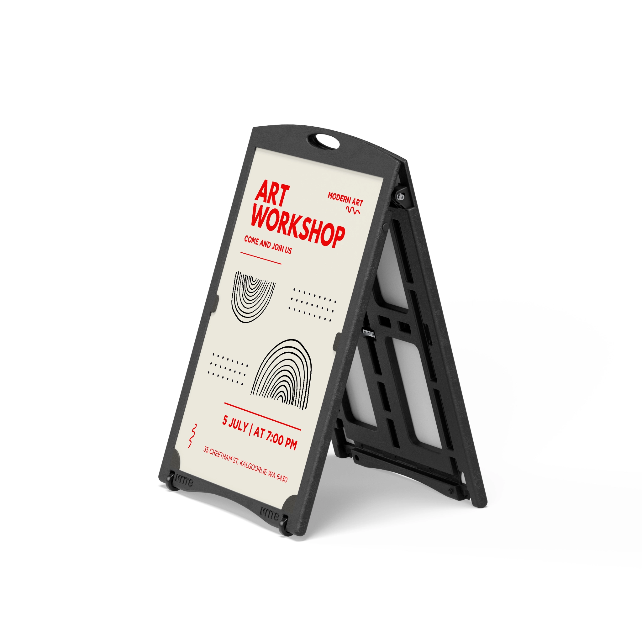 Plastic Insertable A-Frames | Sandwich Boards | Rogue Print