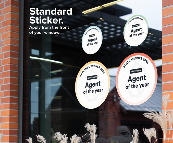 Ratemyagent2026standard Sticker