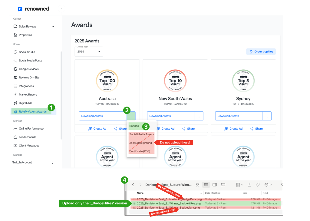 Rogueprintratemyagent Award Badge File Location