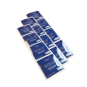 The Tea Centre Full Color Custom Designed Sticker Label Printed By Rogue Print And Mail