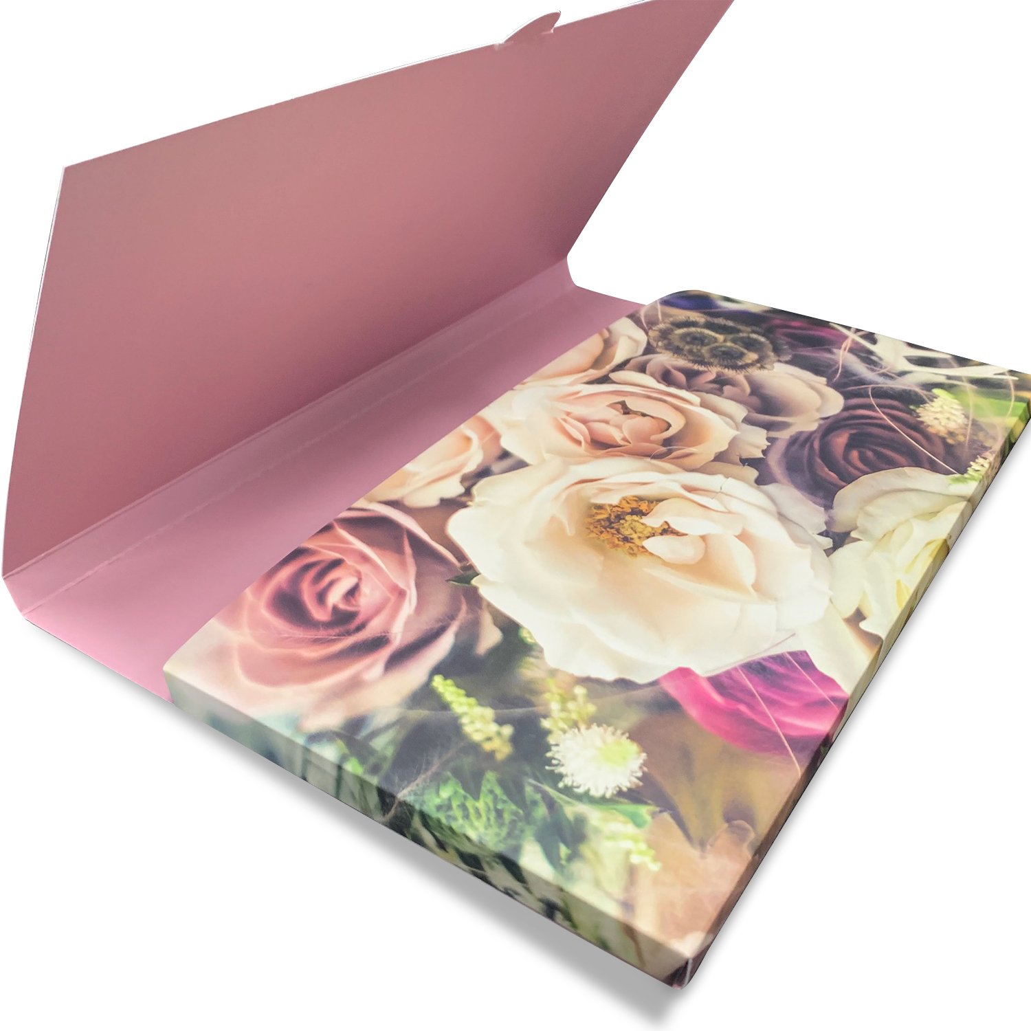 Presentation Folder Die Cut Custom Open Showing Inside Printed By Rogue Print And Mail