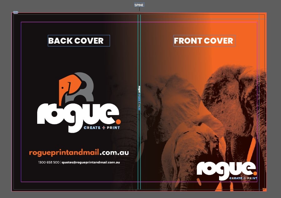 Front Cover Pur With 5mm Spine