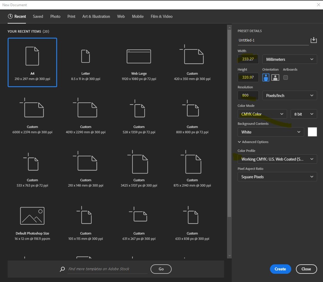 Step 1 Set Up Your Photoshop Canvas