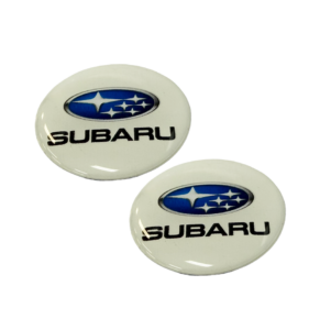 Domed Sticker Label Subarucarlogo