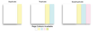 Ncr Sheet Colour Options
