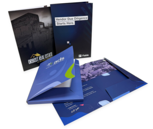 Presentation Folders Various Sizes And Die Shapes Rogue Print