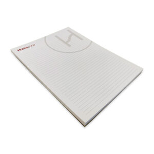 A4 Notepad Glued At Head With Straw Back