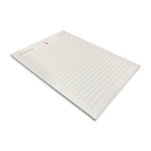A6 Notepads Glued At Head With Straw Back