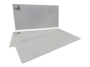 Mgd Black Plain Face Peel And Seal Envelopes