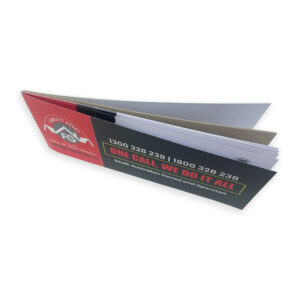 Voucher Ticket Book Stapled