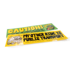 Full Colour Custom Print Bumper Stickers Printed By Rogue Print And Mail