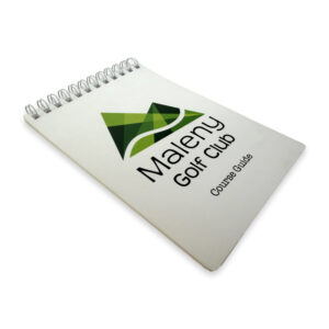 Golf White Wire Bound Flip Book 2