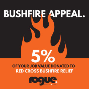 Bushfire Appeal - Donating 5% of Print jobs until end February 2020.