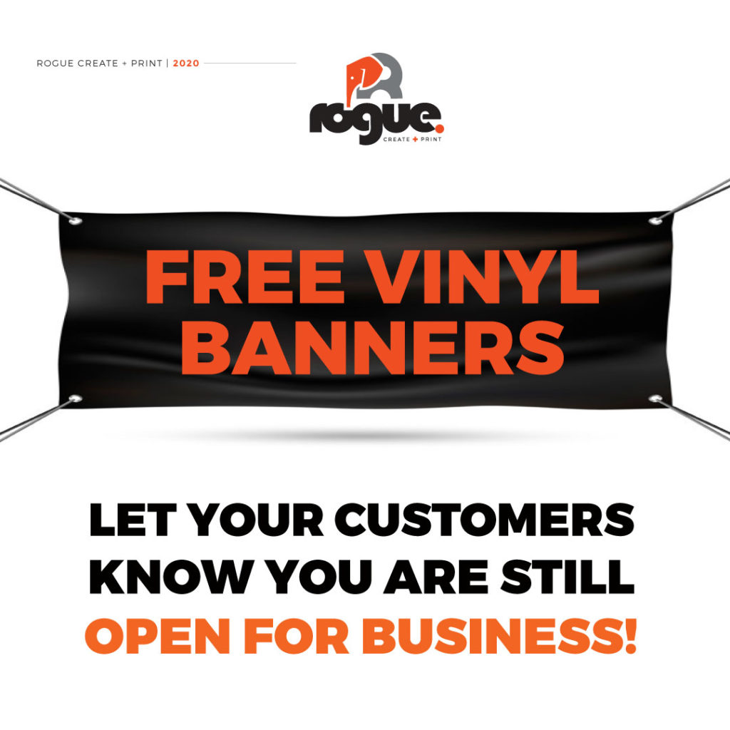 Free Vinyl Banner Offer Insta