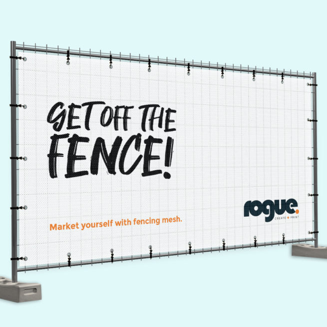 Fencing Mesh printed shade cloth