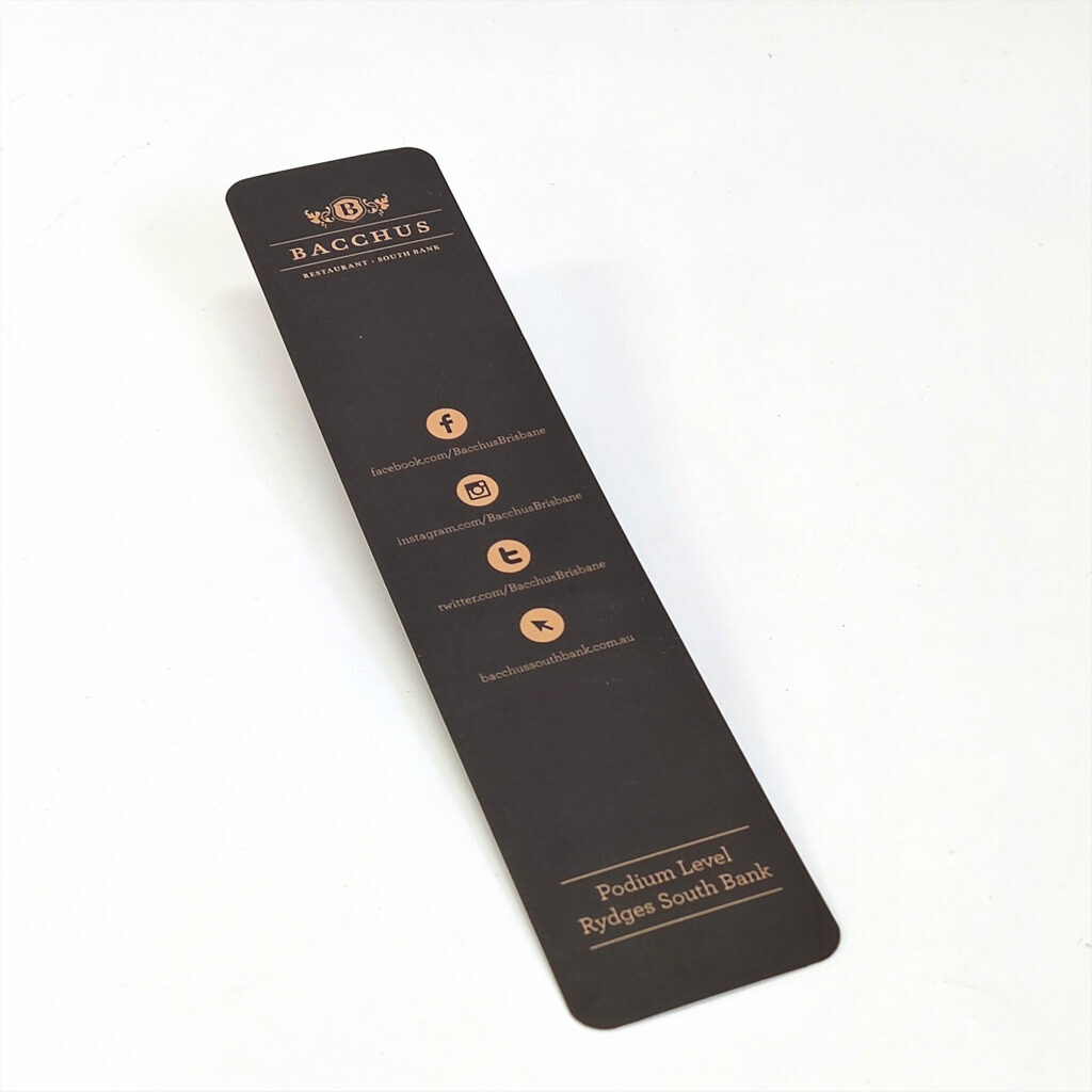 Custom Bookmark Full Colour Printed By Rogue Print And Mail