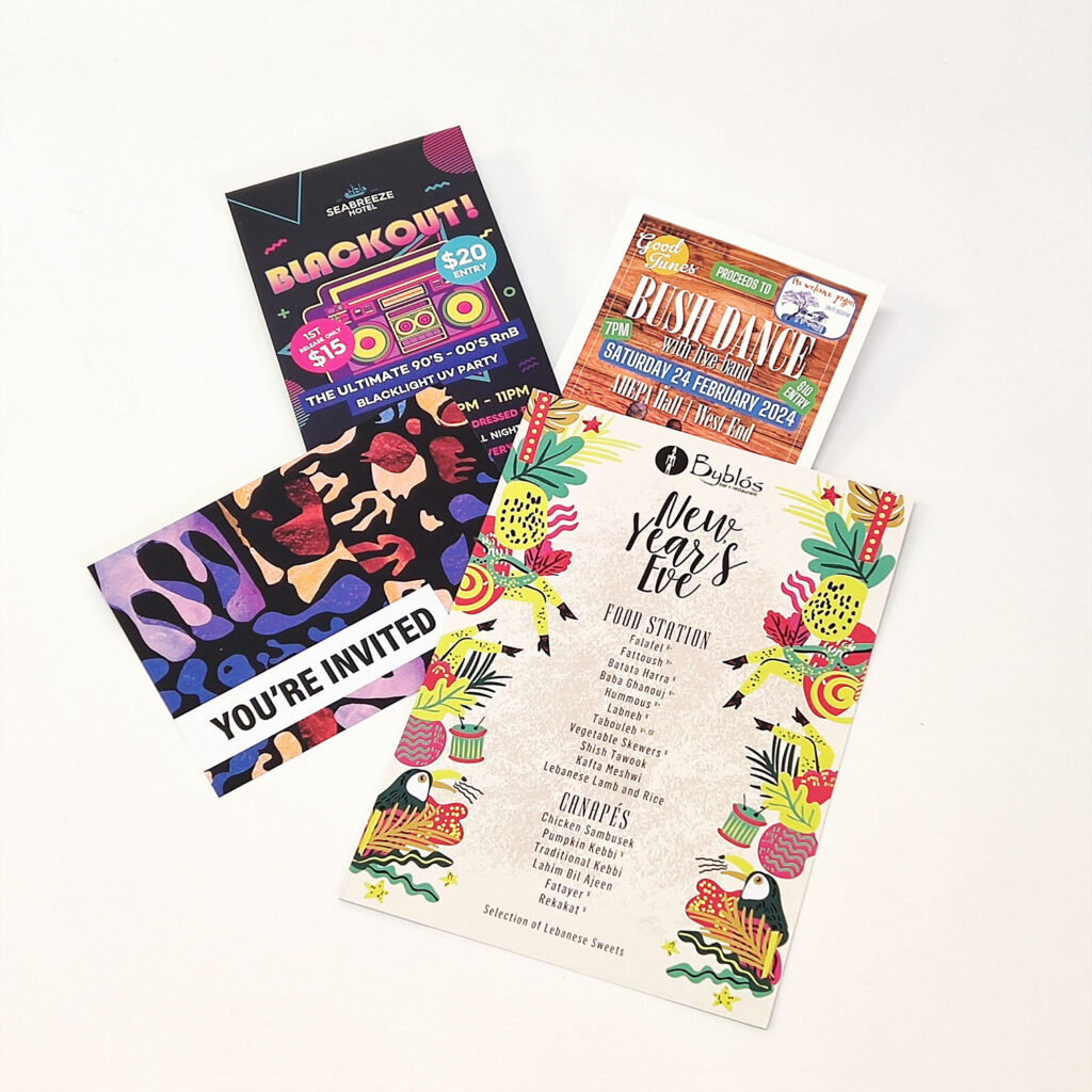 Flyers Of All Sizes And Stock Printed Full Coloured By Rogue Print And Mail