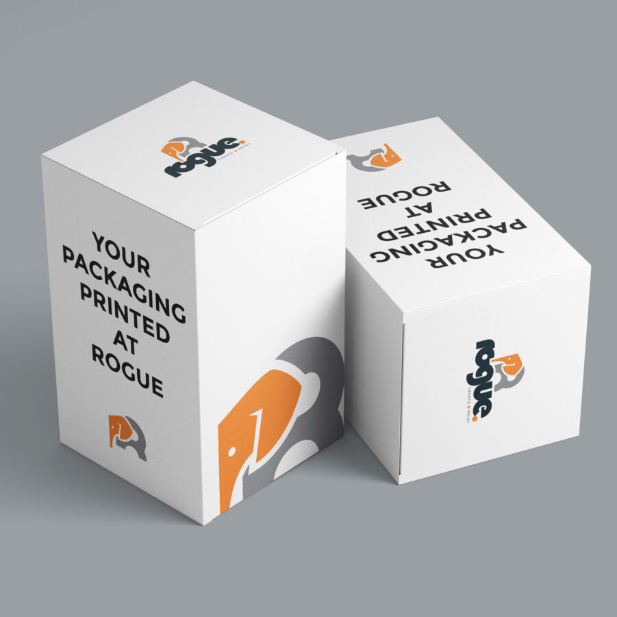 Packaging Printed Rogue White Box