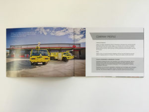 A5 Landscape Booklet 20pp+4pp Cover Gloss internal view