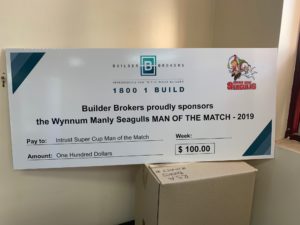 Corflute Cheque novelty cheque